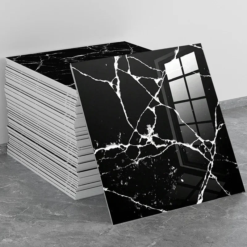 Marble Peel & Stick Floor Tiles