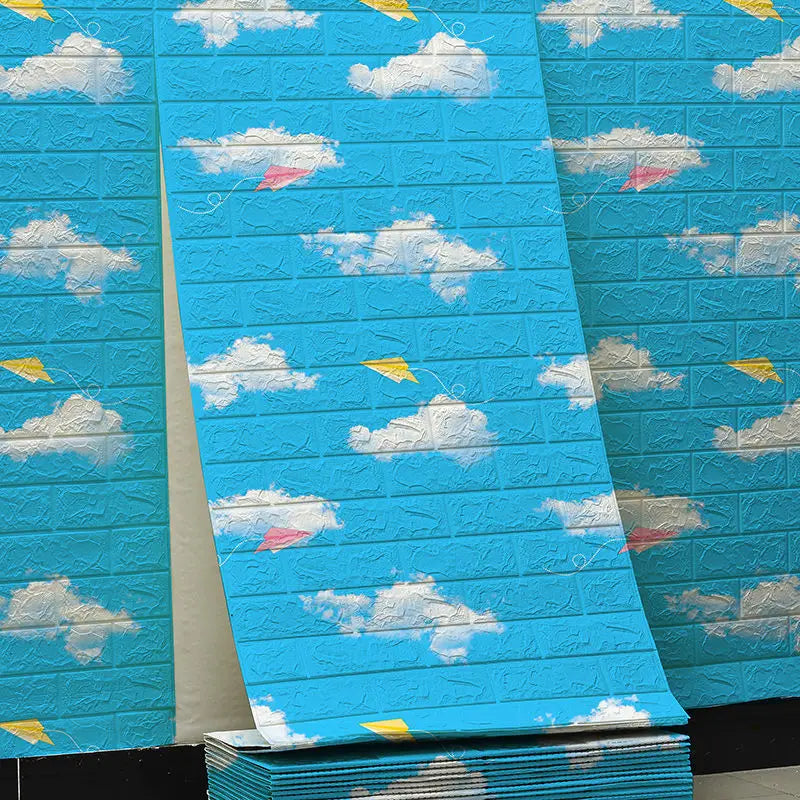 3D Faux Brick Peel & Stick Wall Panel