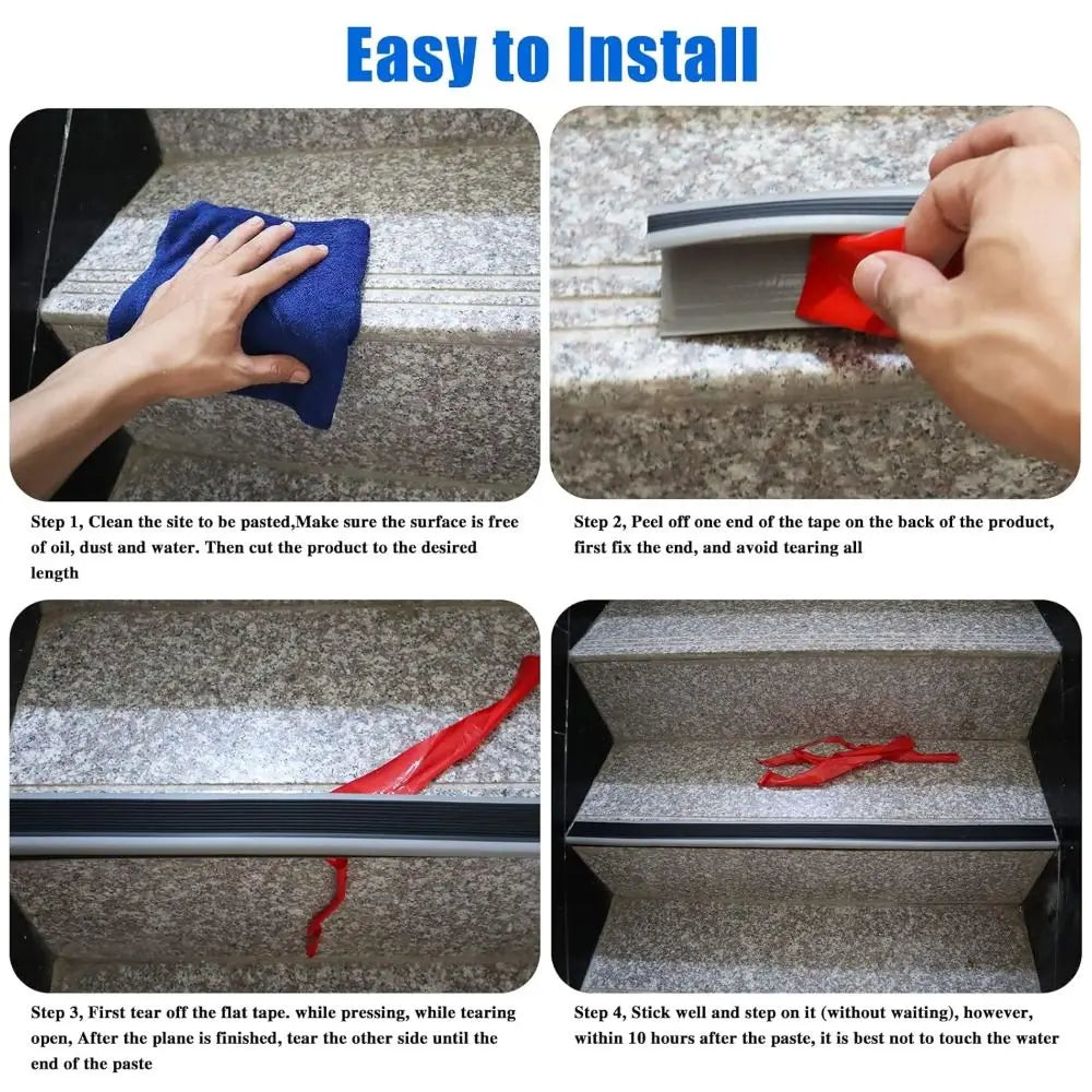 PVC Anti-Slip Stair Treads