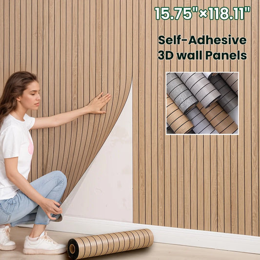3D Foam Peel & Stick Wall Panel