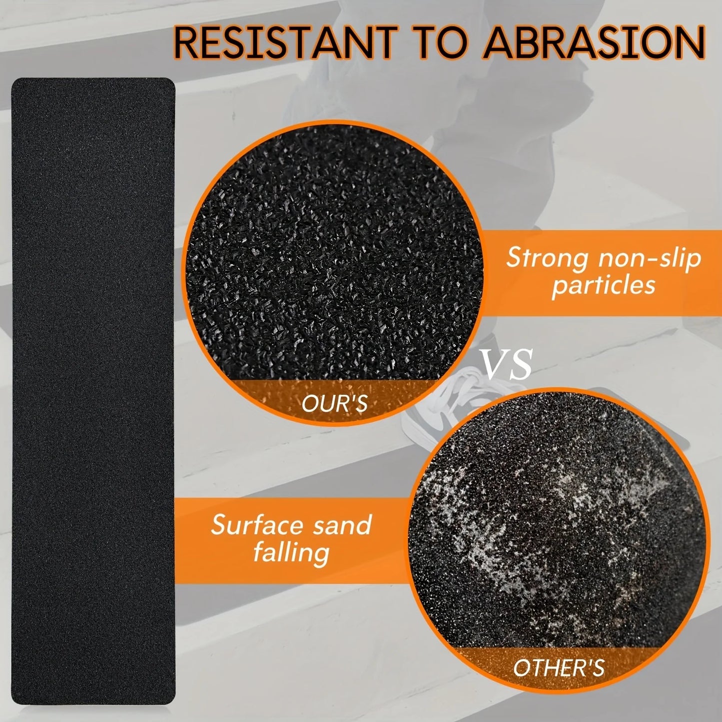 Rubber Anti-Slip Stair Tread Strips