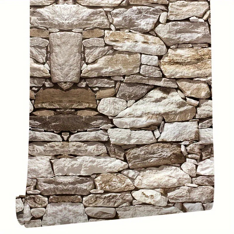 Stone Peel & Stick Wallpaper