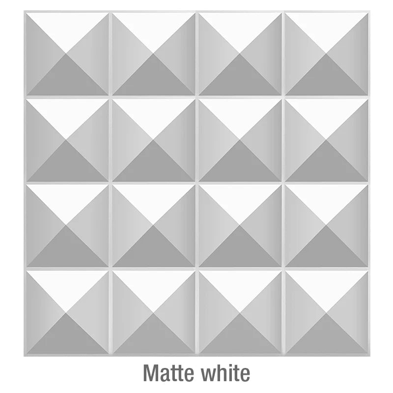 3D Decorative Peel-Free Wall Tiles