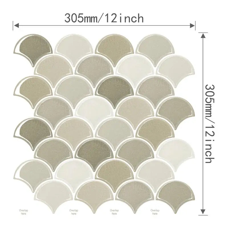 3D Peel & Stick Backsplash Tile