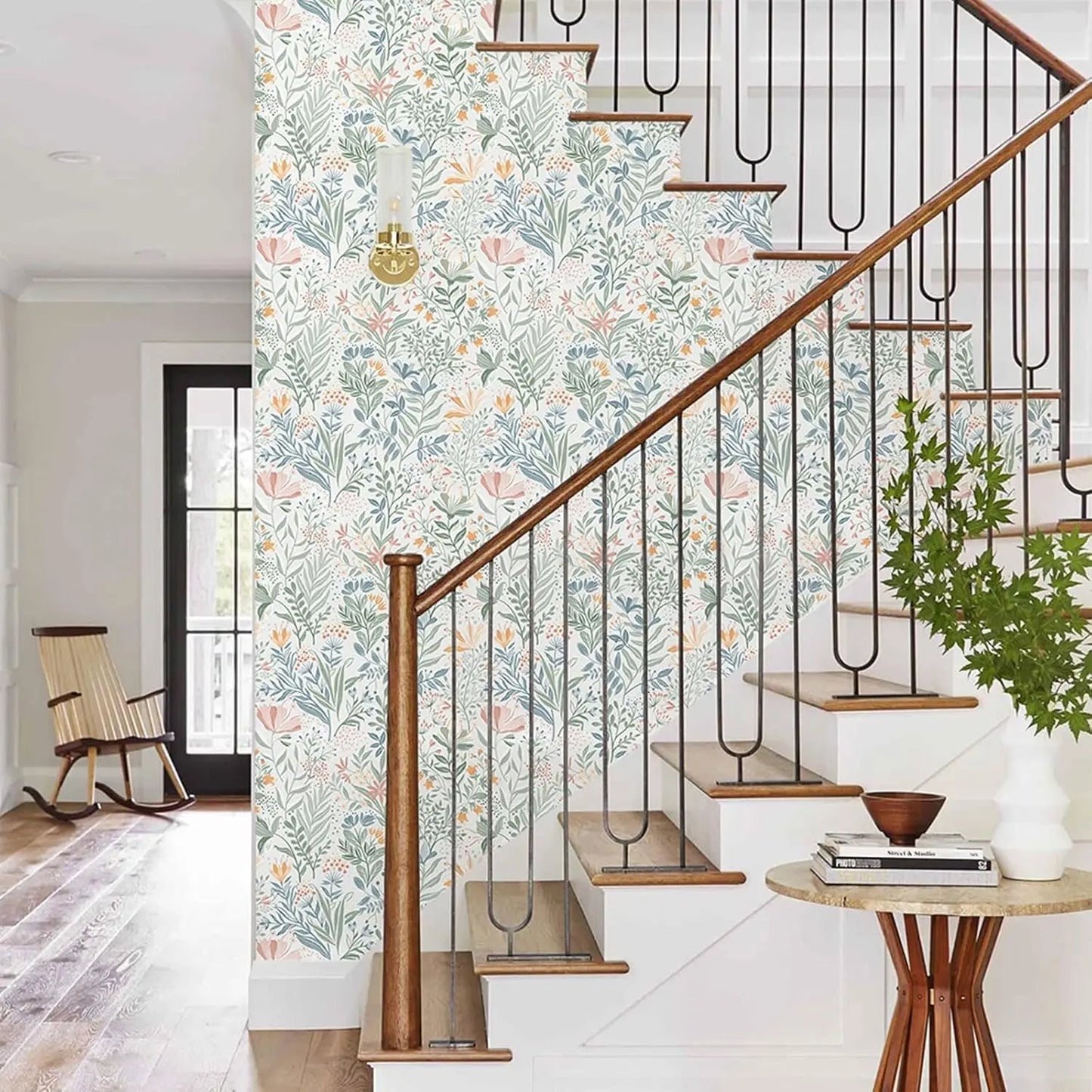 Boho Floral Peel & Stick Wallpaper