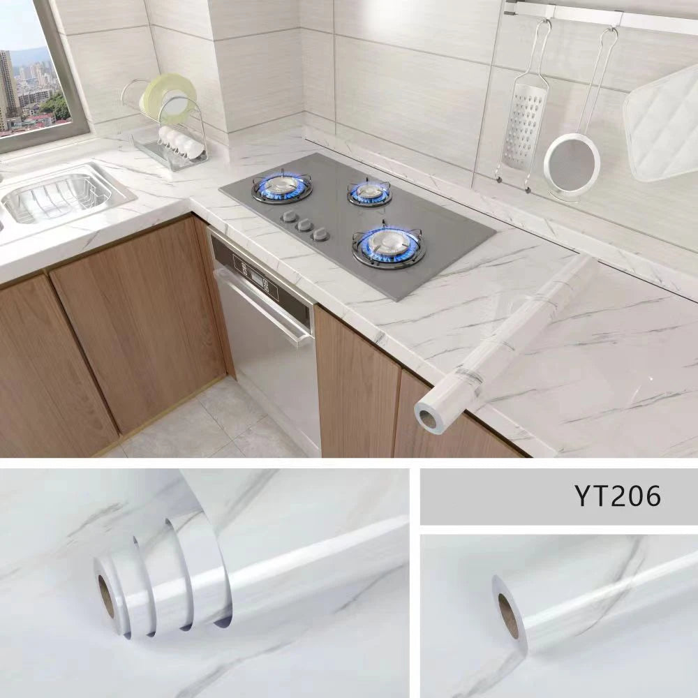 Marble Peel & Stick Countertop Film