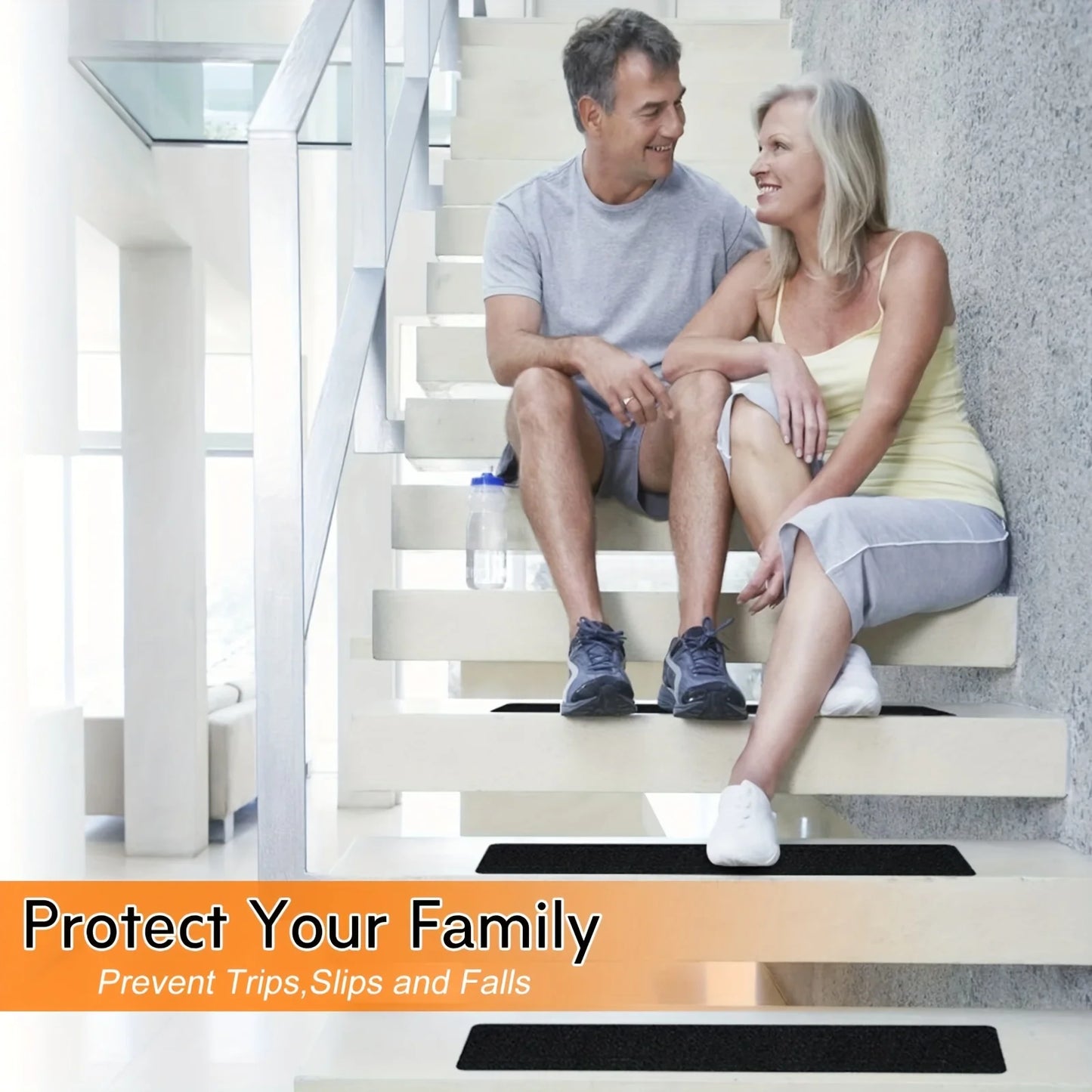 Rubber Anti-Slip Stair Tread Strips