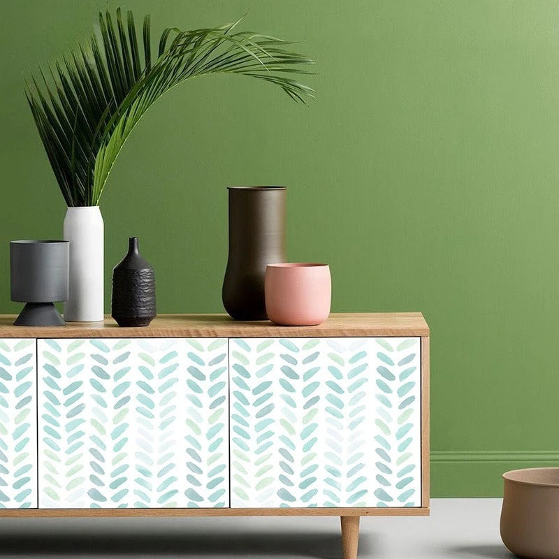 Green Leaf Peel & Stick Wallpaper