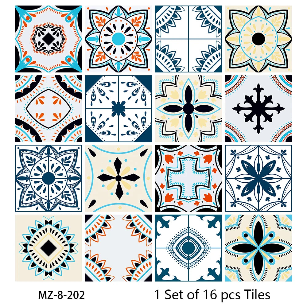 PVC Peel & Stick Wall Tiles