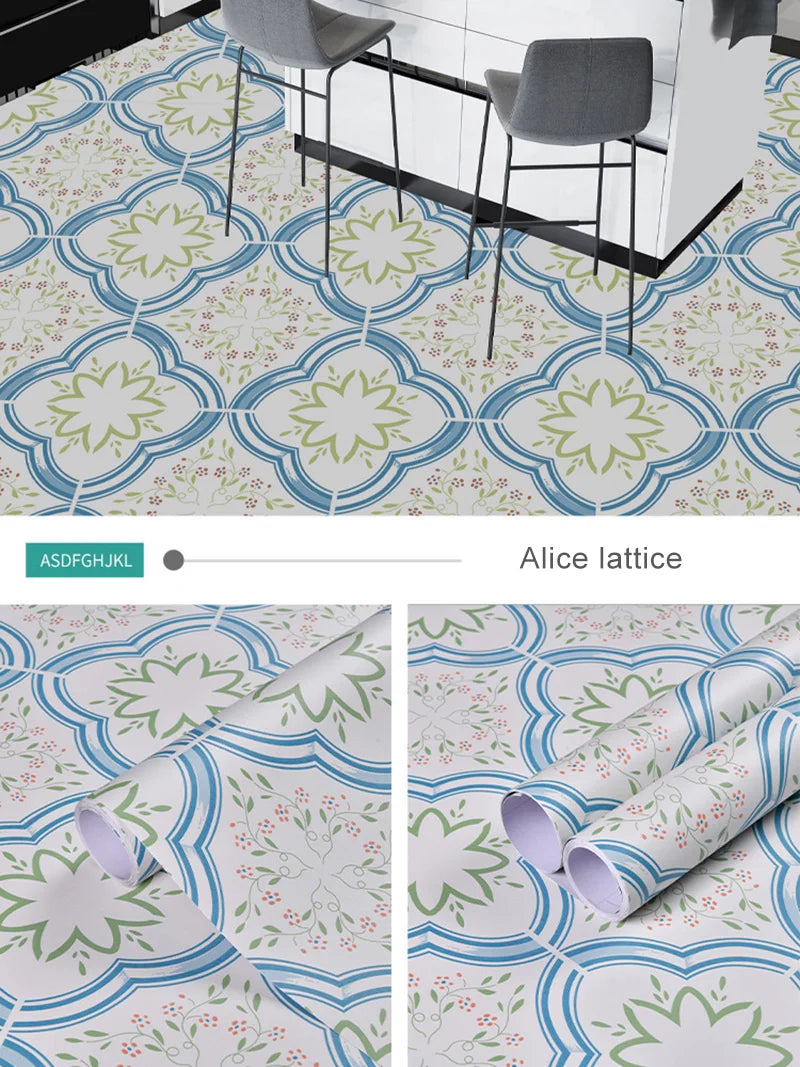 Waterproof Peel & Stick Floor Tiles
