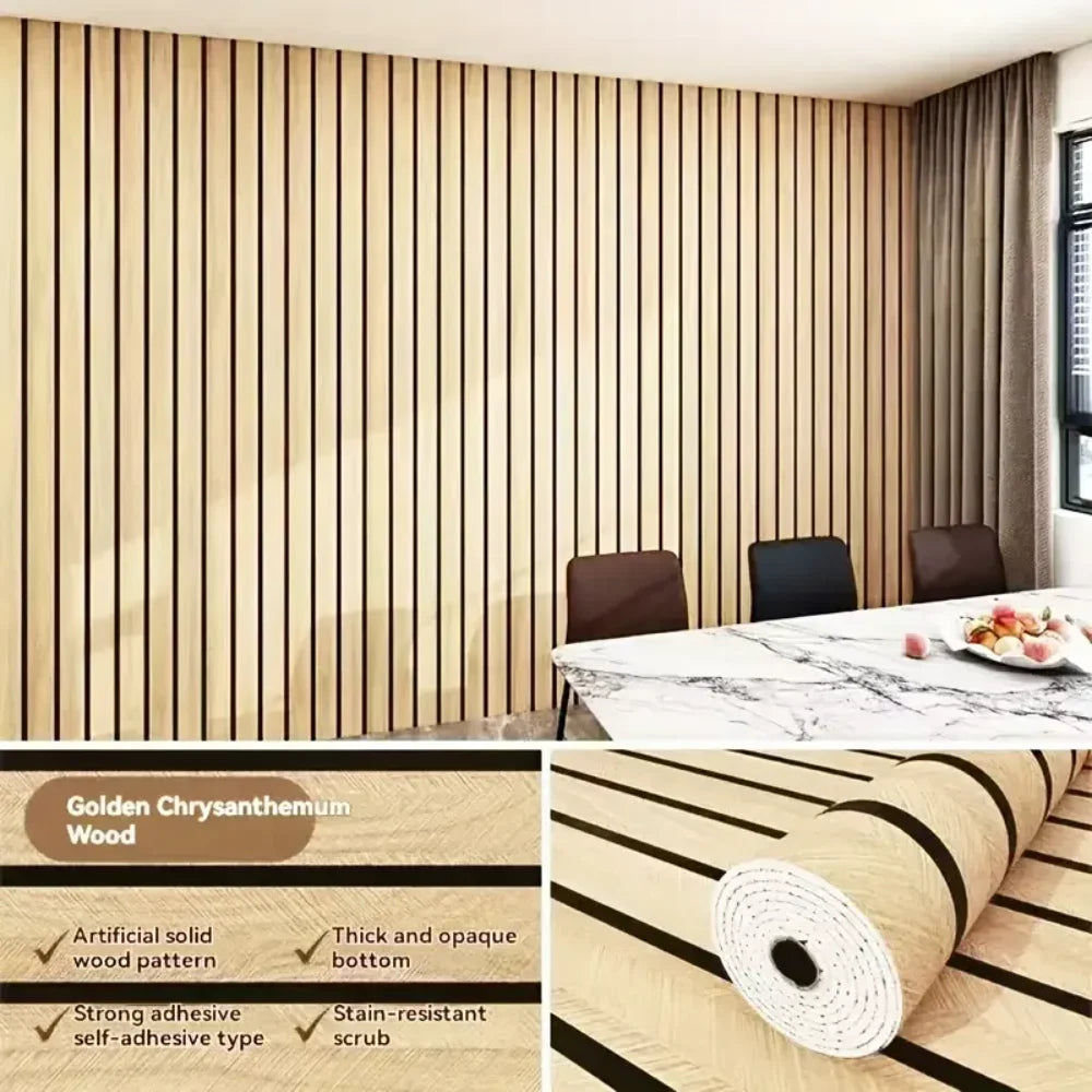 Brown Grid Peel & Stick Wallpaper