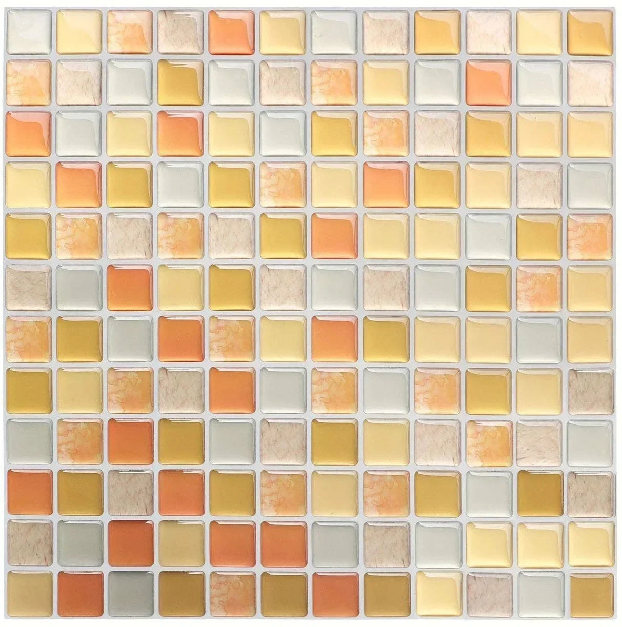 3D Crystal Mosaic Peel & Stick Wall Tiles