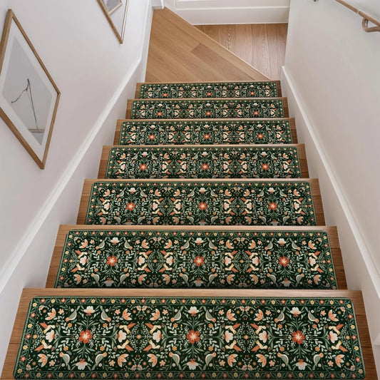 Botanical Non-Slip Stair Treads