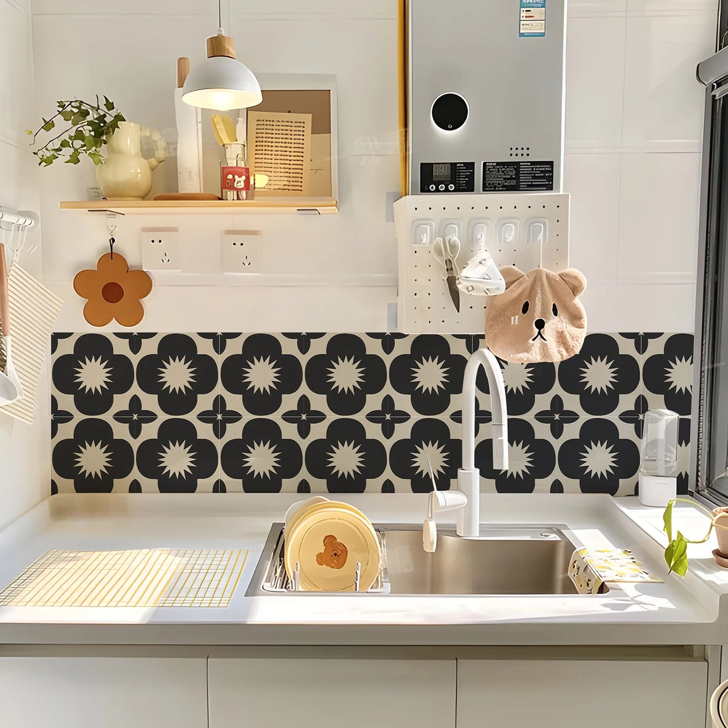 Vinyl Peel & Stick Backsplash Tile