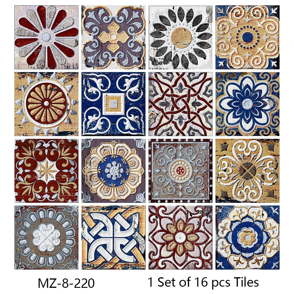 PVC Peel & Stick Wall Tiles