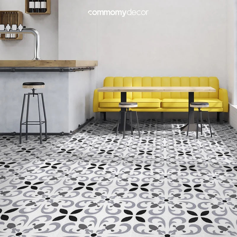 Non-Slip Peel & Stick Floor Tiles
