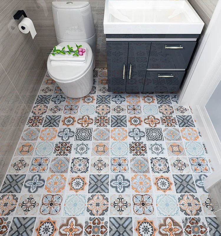 Waterproof Peel & Stick Floor Tiles