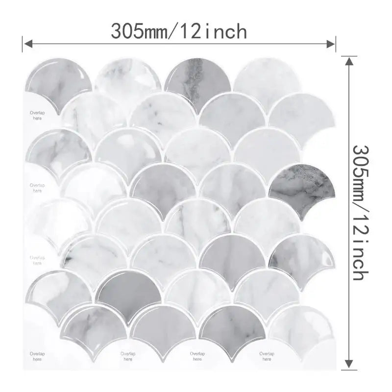3D Peel & Stick Backsplash Tile