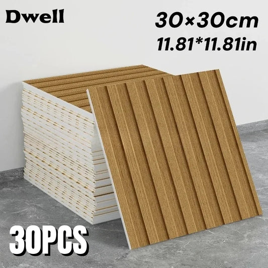 Wood Grain Peel & Stick Wall Panel