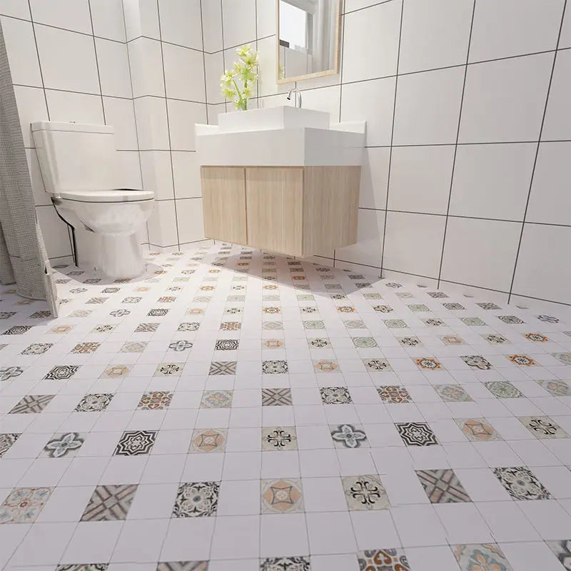 Wood Grain Peel & Stick Floor Tiles
