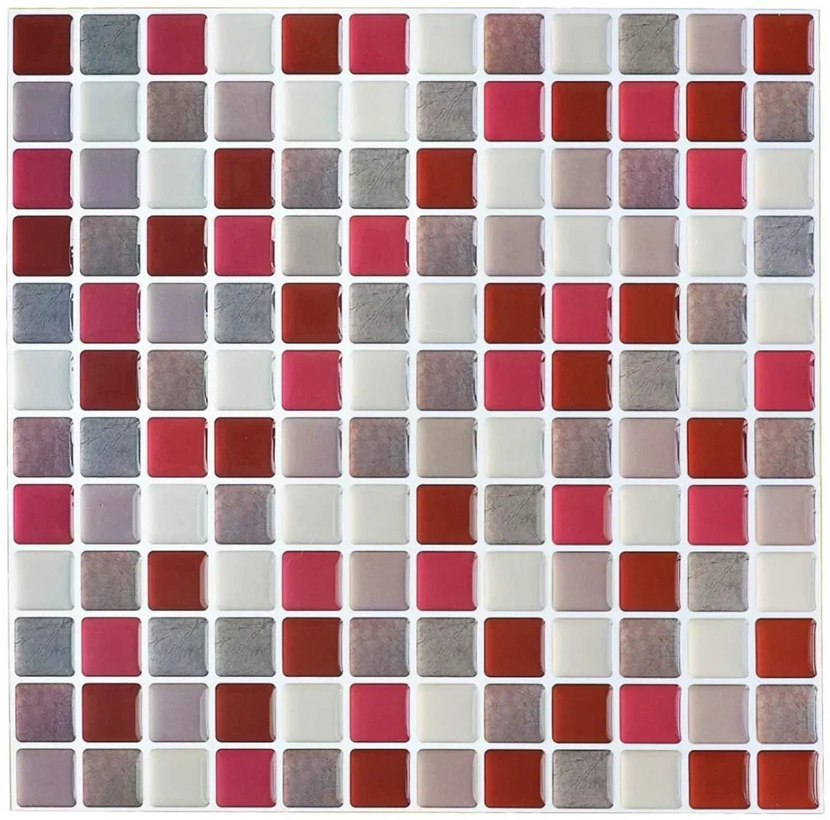 3D Crystal Mosaic Peel & Stick Wall Tiles
