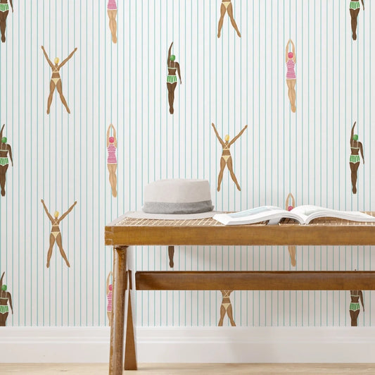 Vintage Floral Peel & Stick Wallpaper