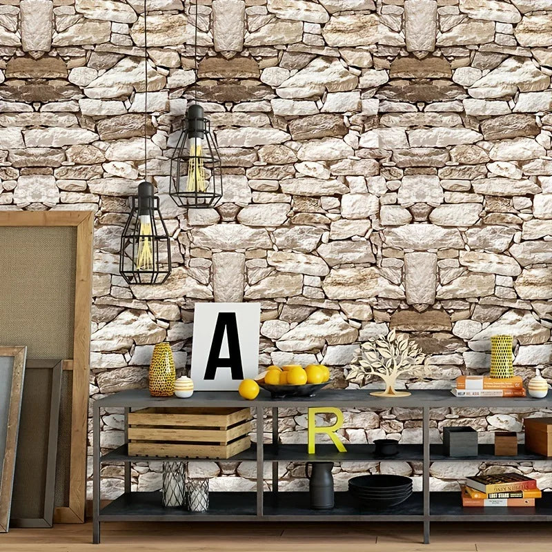 Stone Peel & Stick Wallpaper
