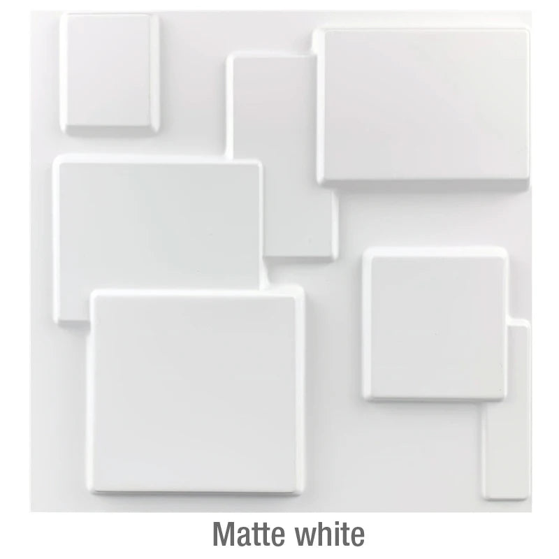 3D Decorative Peel-Free Wall Tiles