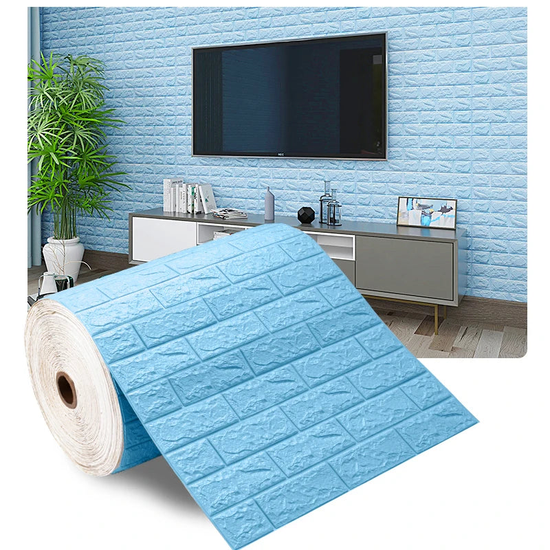 3D Faux Brick Peel & Stick Wall Panel