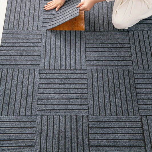 Self-Adhesive Carpet Floor Tiles