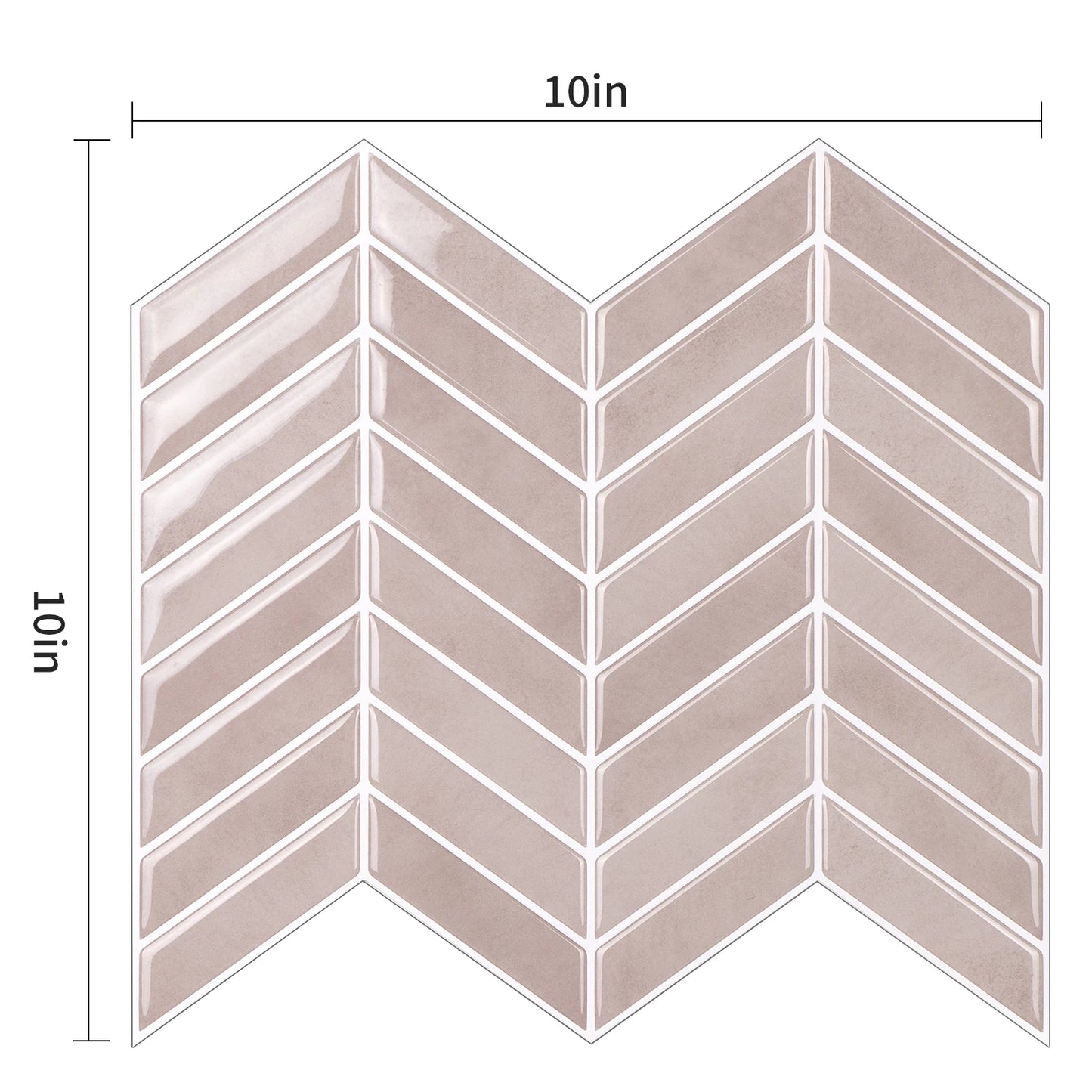 Waterproof Peel & Stick Backsplash Tile